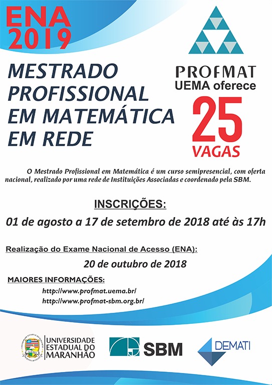 Abertas as inscrições para ENA 2019