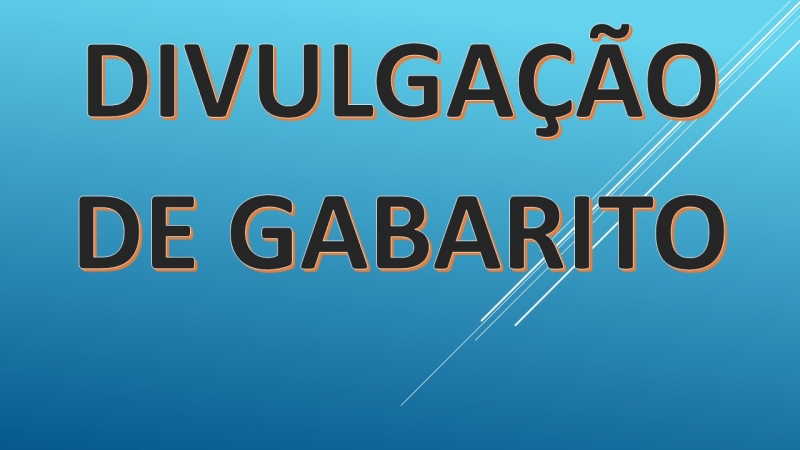 Divulgação de Gabarito Oficial do ENA 2022